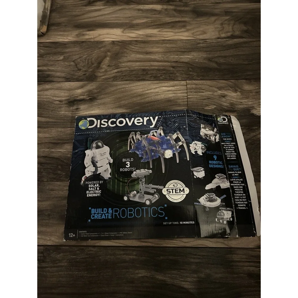 Discovery Build‎ and Create Robotics Kit (C2090G) Open box new